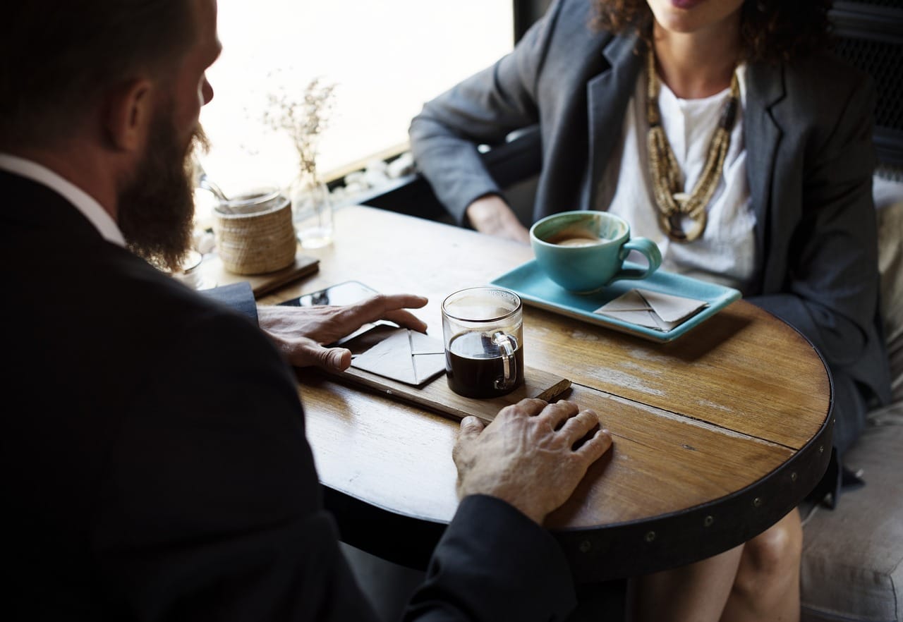 Most of our briefs start as a conversation over coffee.