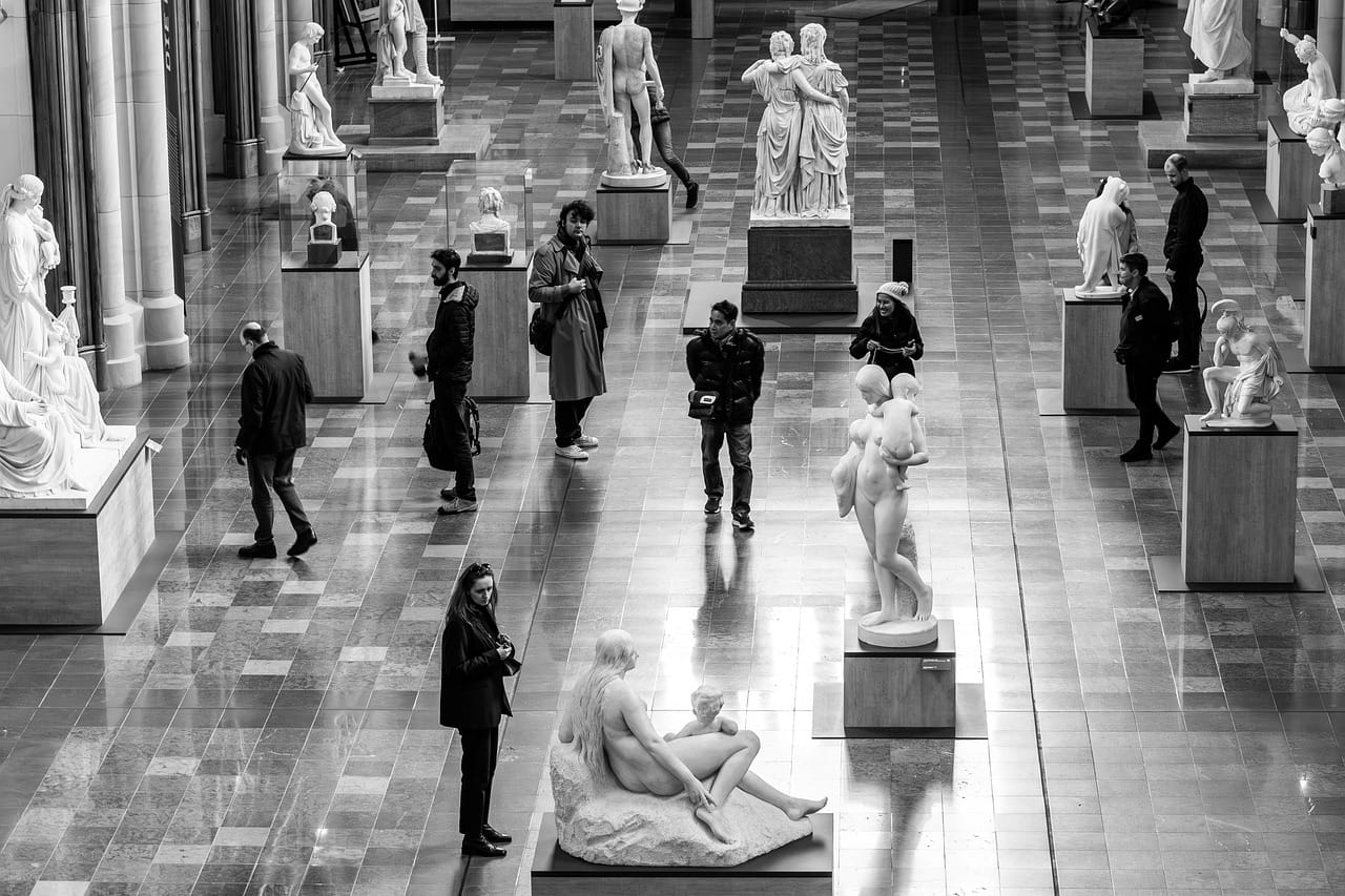 More than sixty thousand people visited over the summer. Most of them spent at least one moment on their knees.
